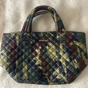 MZ Wallace medium metro tote camo **pristine condition***